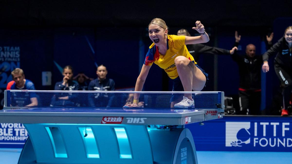 Medalie mondială după 26 de ani! România, sigură de podium la CM de tenis de masă pe echipe