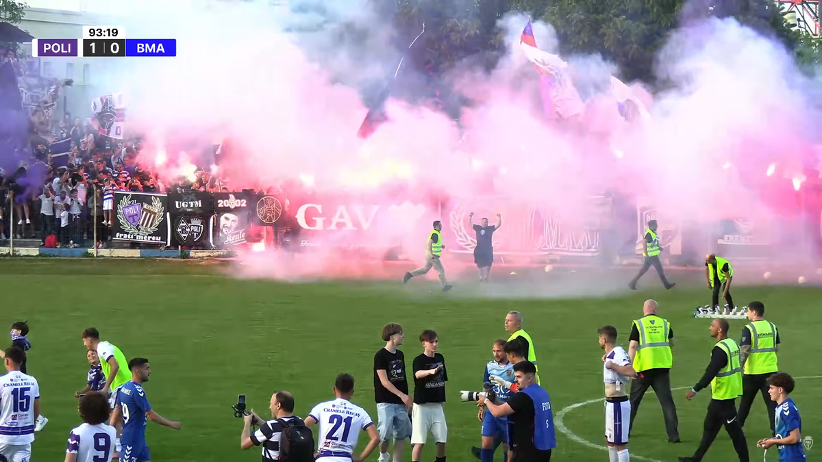 Sărbătoare la Timișoara! Politehnica a revenit în Liga 2 după 3 ani » Care e a doua echipă promovată matematic