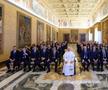 Cristi Chivu și Inter, vizită la Vatican // Sursă foto @vaticannews.va