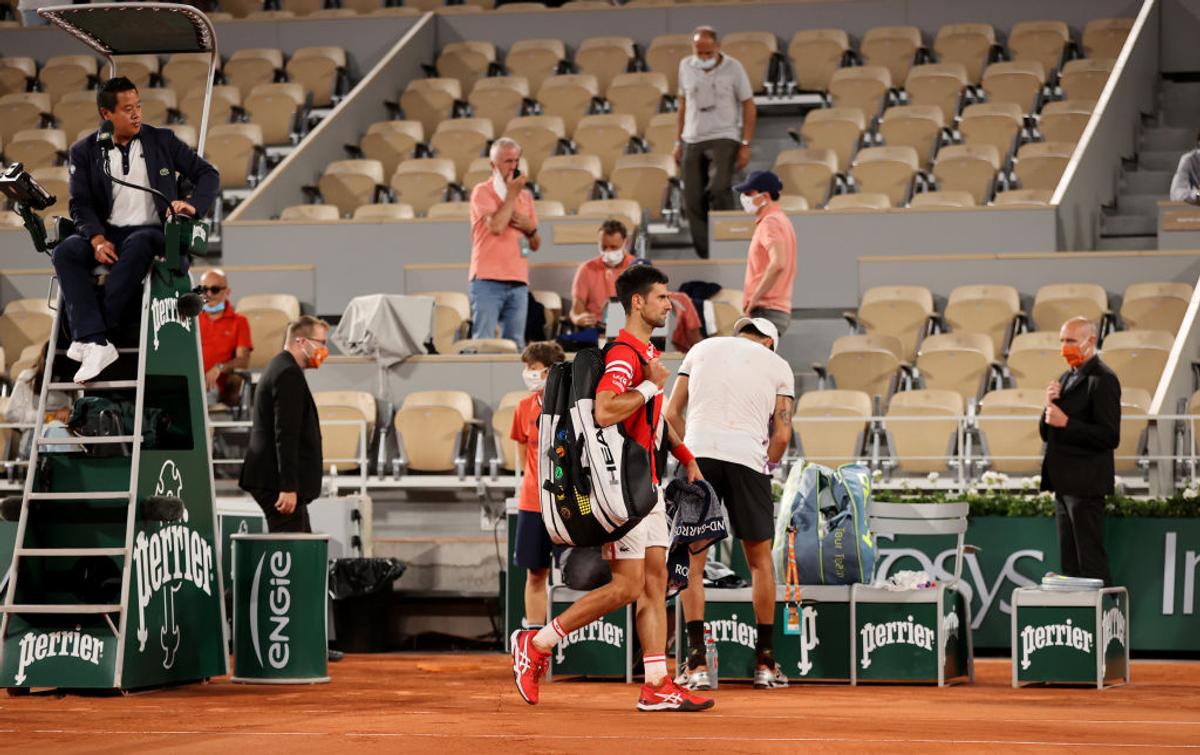 Novak Djokovic - Matteo Berrettini, Roland Garros 2021