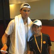 Rafael Nadal și Carlos Alcaraz, în trecut
