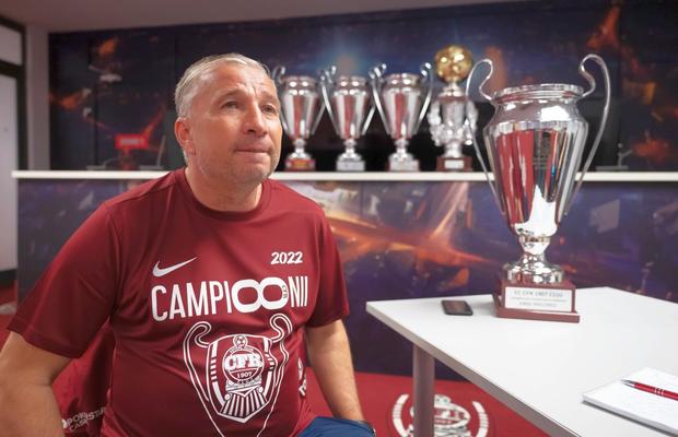 Dan Petrescu nu a venit la reunirea lui CFR Cluj » Unde se află antrenorul campioanei din Liga 1