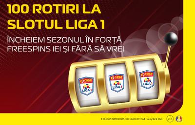 Încheiem sezonul din Casa Pariurilor Liga 1 cu 100 de rotiri în cap!