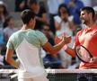 Novak Djokovic (36 de ani, 3 ATP) a trecut de un Carlos Alcaraz (20 de ani, 1 ATP) accidentat, scor 6-3, 5-7, 6-1, 6-1 și s-a calificat în finala Roland Garros 2023. Sârbul și-a felicitat adversarul pentru modul eroic în care a dus partida la final.