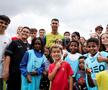 Cristiano Ronaldo, în mijlocul puștilor / Foto: X Cristiano Ronaldo