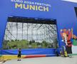 Cum arată lucrările la Fan Zone-ul EURO 2024 din Munchen