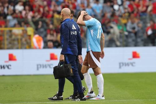 Thomas Meunier, accidentat în Belgia - Luxemburg, e incert pentru EURO 2024/ foto Imago Images