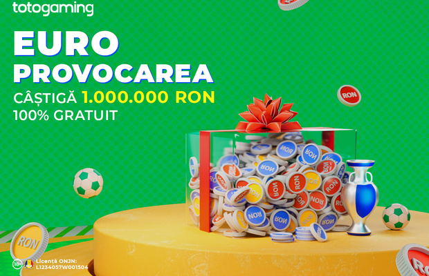 A început Euro Provocarea de 1.000.000 RON!