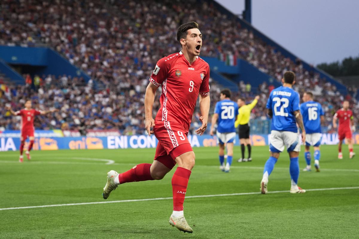 Italia - Moldova, preliminarii CM 2026 / foto: Imago