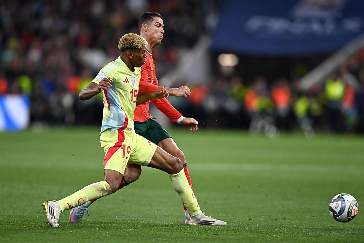 Portugalia - Spania, finala Ligii Națiunilor. Yamal - Ronaldo, duelul generațiilor // foto: Eduard Vînătoru