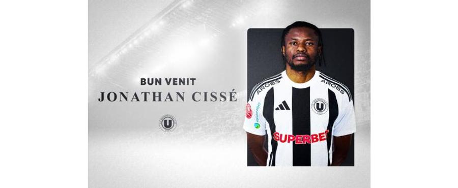 Jonathan Cisse, prezentat la U Cluj Jonathan Cisse, prezentat oficial la echipa de play-off din Superliga