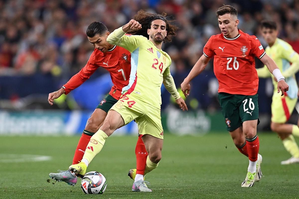 Portugalia - Spania, finala Ligii Națiunilor. Yamal - Ronaldo, duelul generațiilor // foto: Eduard Vînătoru
