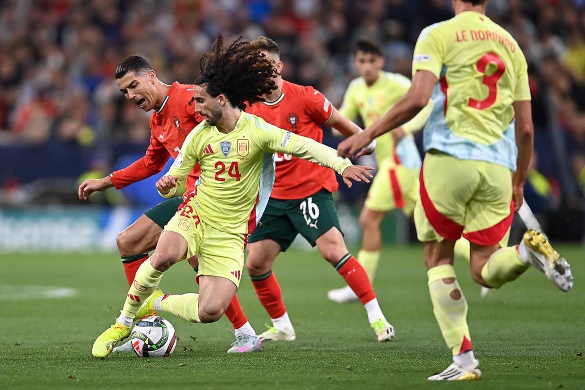 Portugalia - Spania, finala Ligii Națiunilor. Yamal - Ronaldo, duelul generațiilor // foto: Eduard Vînătoru