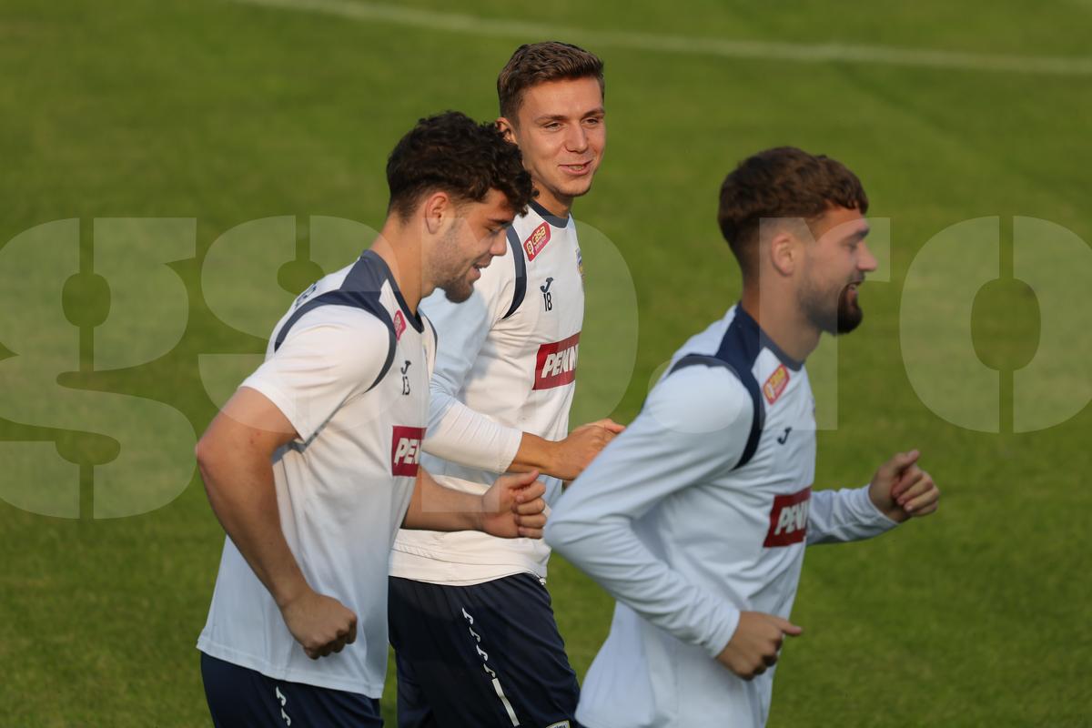 Antrenament România U21 la Bratislava