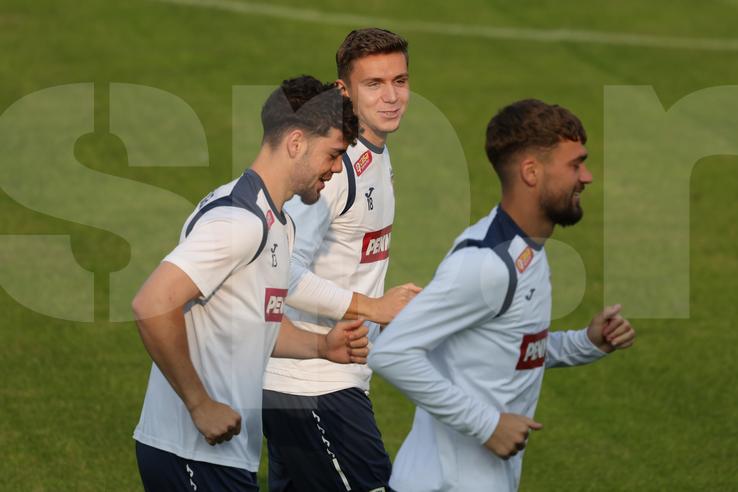 Antrenamentul României U21 la Bratislava FOTO: Ionuţ Iordache (GSP)
