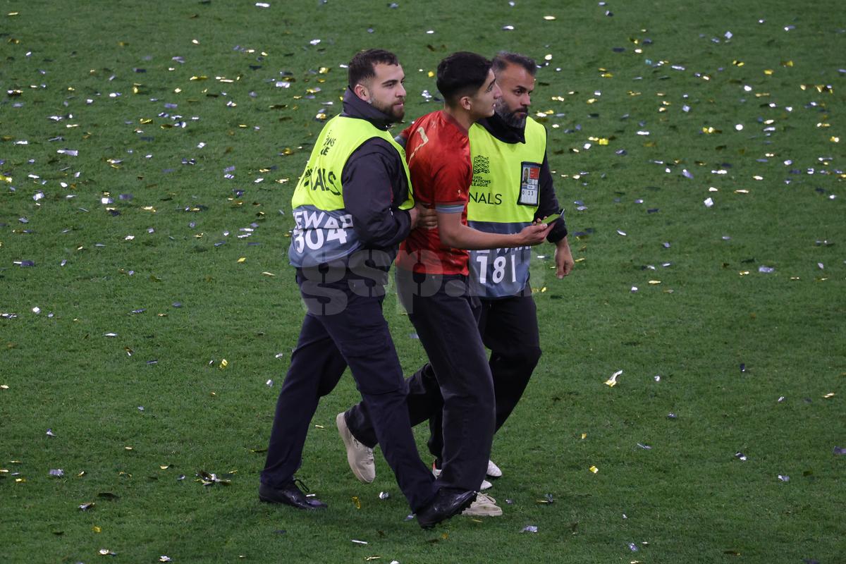 Imagini după finala Ligii Naţiunilor
