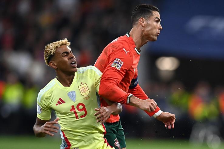 Portugalia - Spania, finala Ligii Națiunilor. Yamal - Ronaldo, duelul generațiilor // foto: Eduard Vînătoru