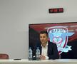 Imagini de la prezentarea lui Costel Gâlcă la Rapid