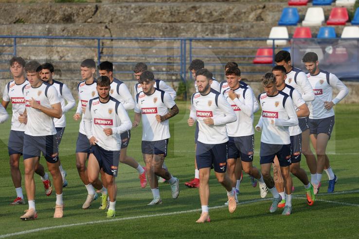 Antrenamentul României U21 la Bratislava FOTO: Ionuţ Iordache (GSP)