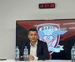Imagini de la prezentarea lui Costel Gâlcă la Rapid