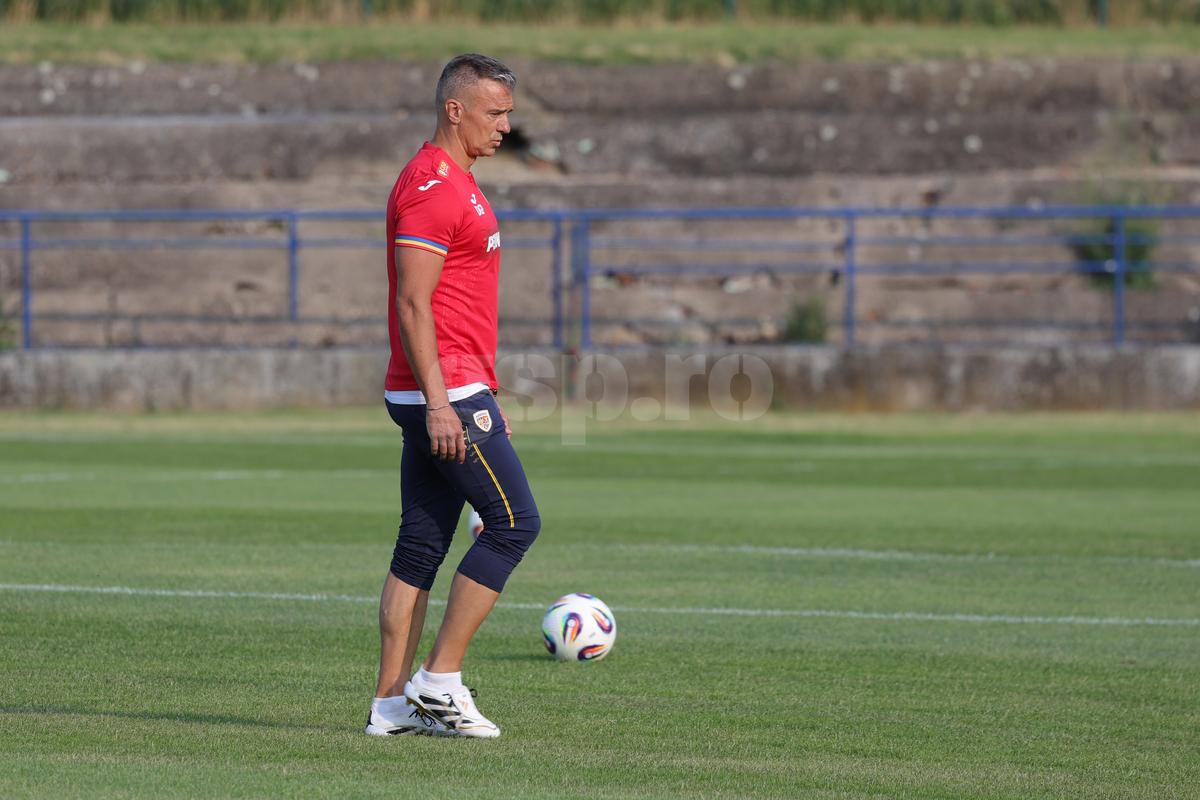 Antrenament România U21 la Bratislava