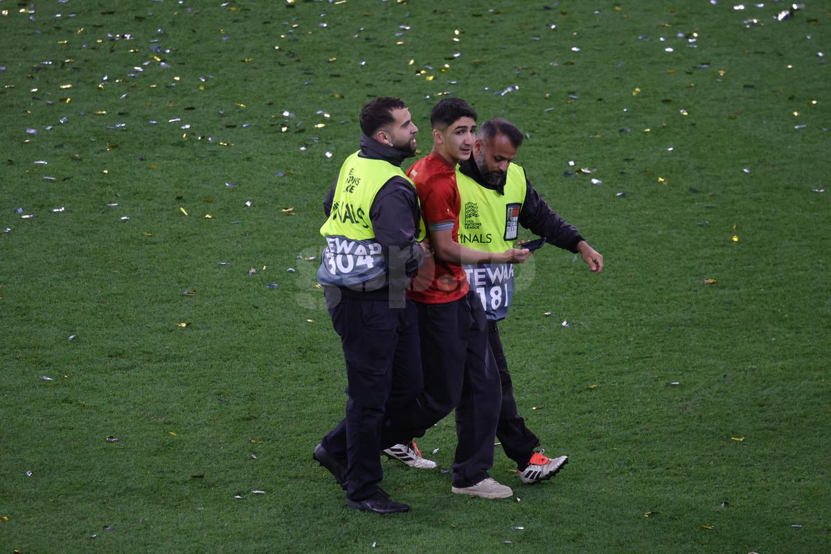 Imagini după finala Ligii Naţiunilor