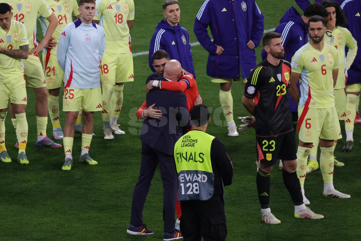 Imagini după finala Ligii Naţiunilor
