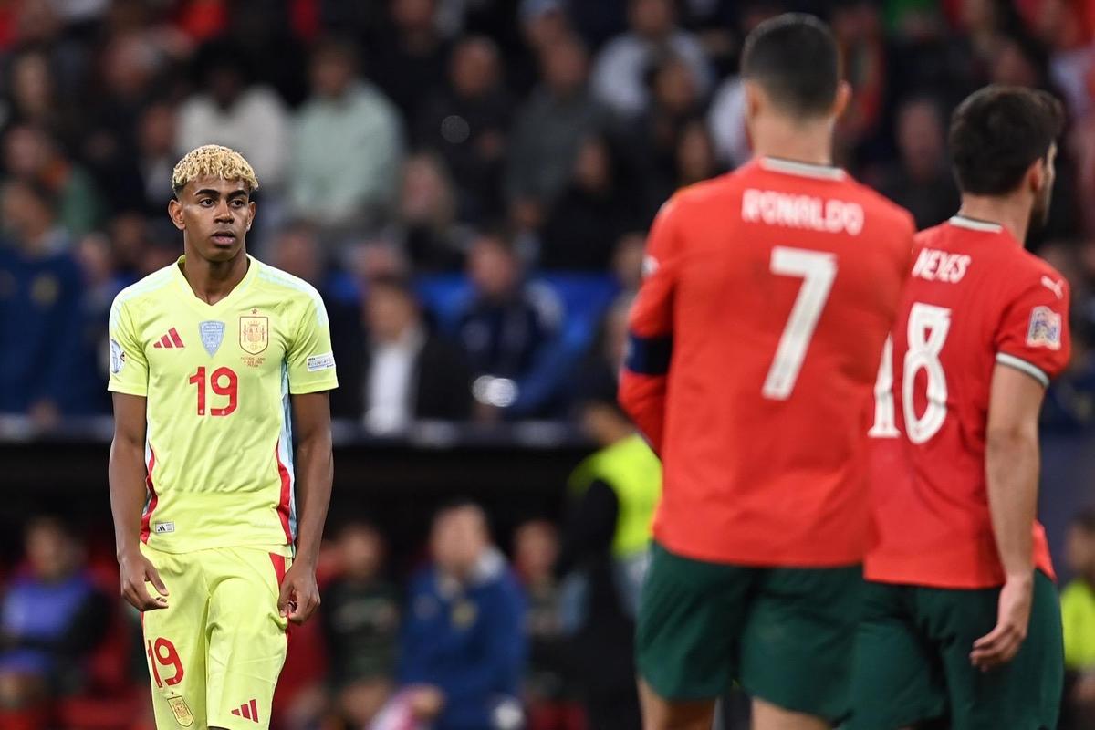 Portugalia - Spania, finala Ligii Națiunilor. Yamal - Ronaldo, duelul generațiilor // foto: Eduard Vînătoru
