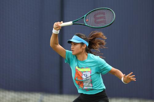 Emma Răducanu se pregătește de debutul la Queen's/Foto: Getty Images