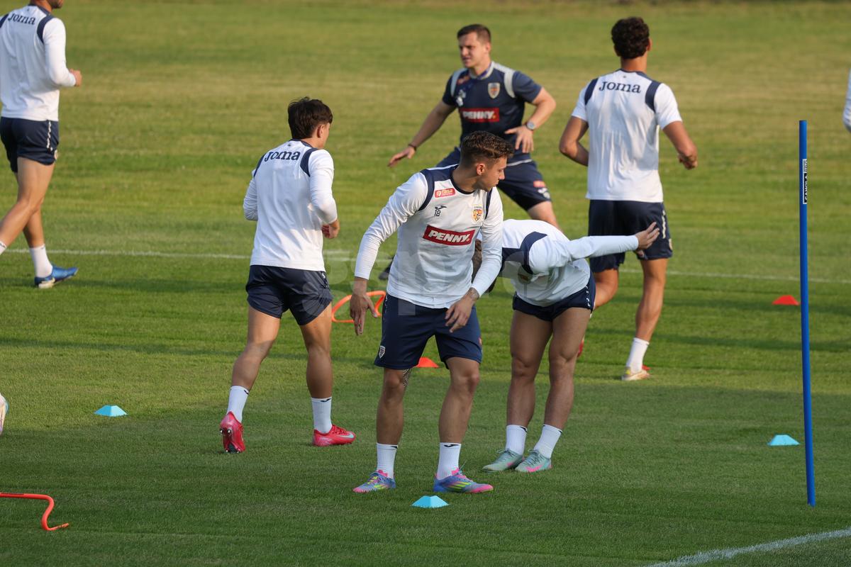 Antrenament România U21 la Bratislava