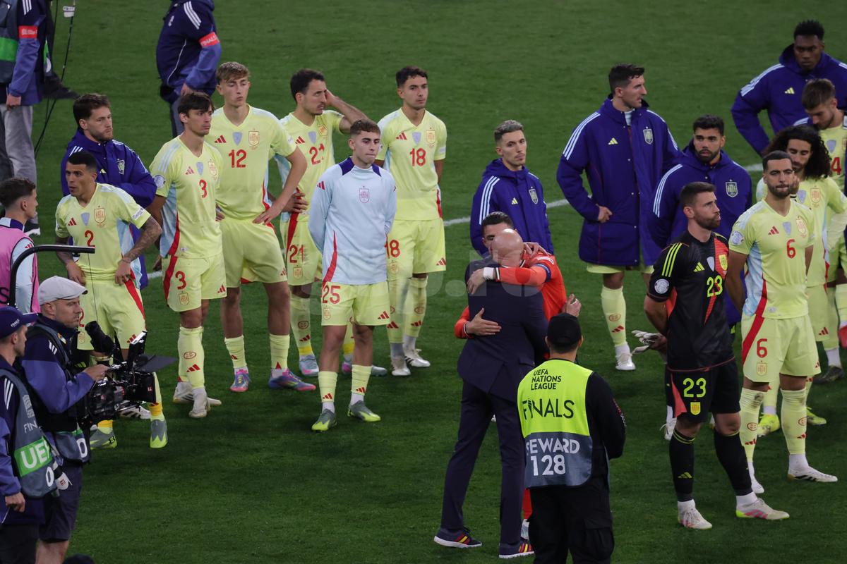 Imagini după finala Ligii Naţiunilor