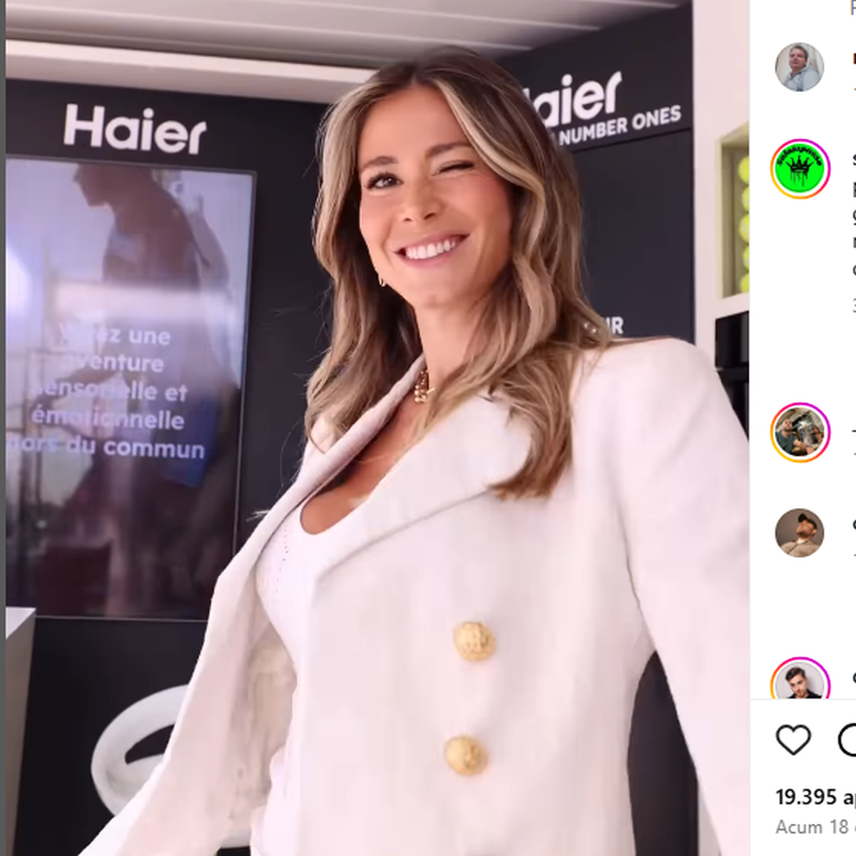 Cum a apărut Diletta Leotta la finala dintre Sinner și Alcaraz