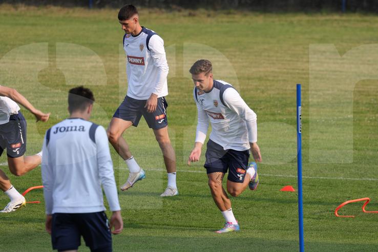 Antrenamentul României U21 la Bratislava FOTO: Ionuţ Iordache (GSP)