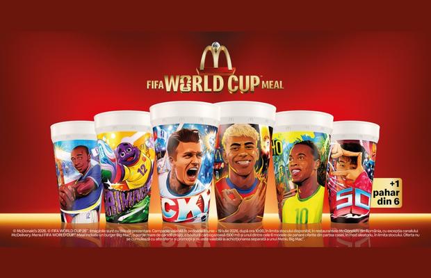 FIFA World Cup 26 vine la McDonald’s: magia meciurilor este completată de meniul în ediție limitată și experiențe inedite pentru fanii fotbalului
