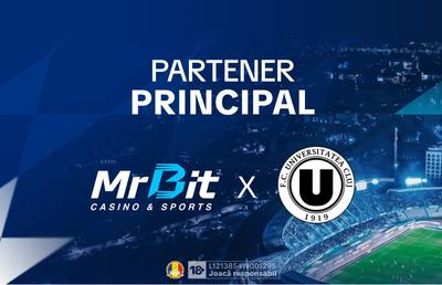 MrBit devine sponsorul principal al FC Universitatea Cluj începând cu sezonul 2026-2027