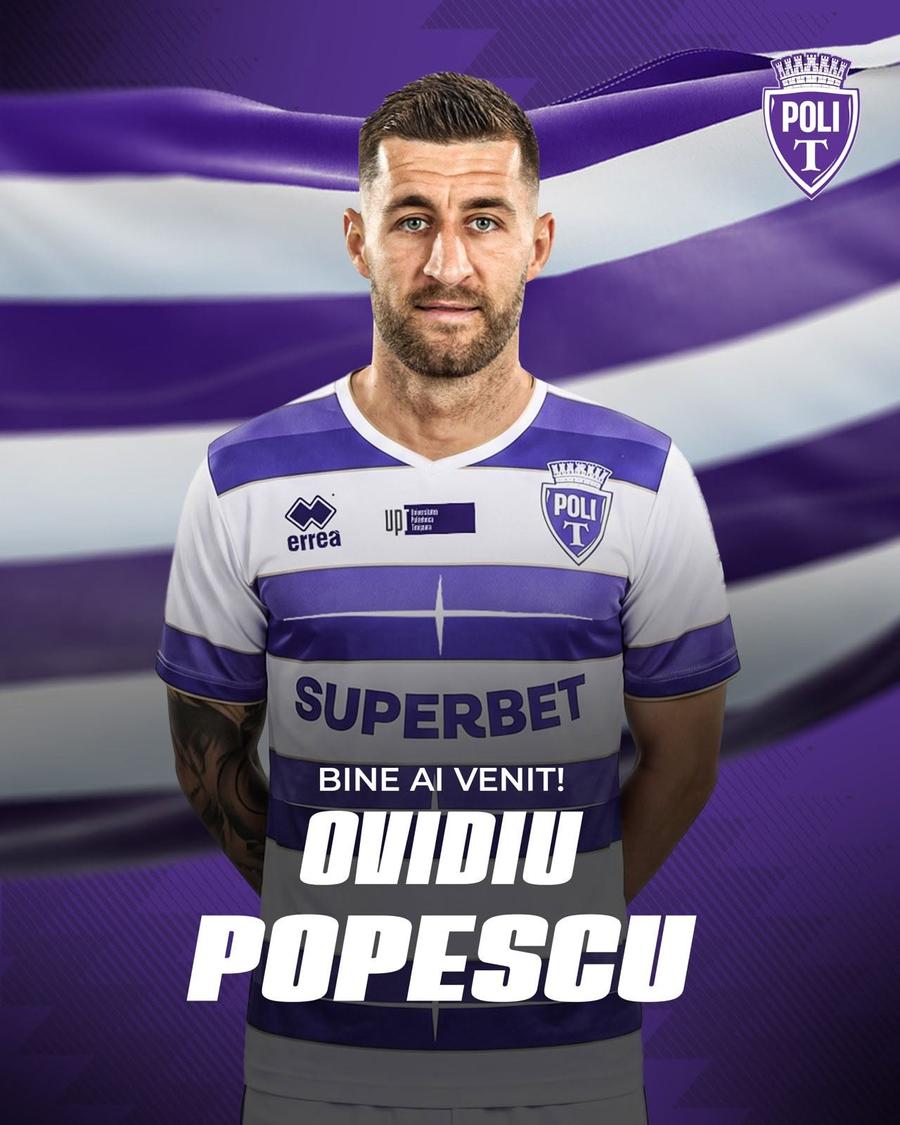 Ovidiu Popescu a semnat cu rivala fostei echipe: „Bun venit acasă!”