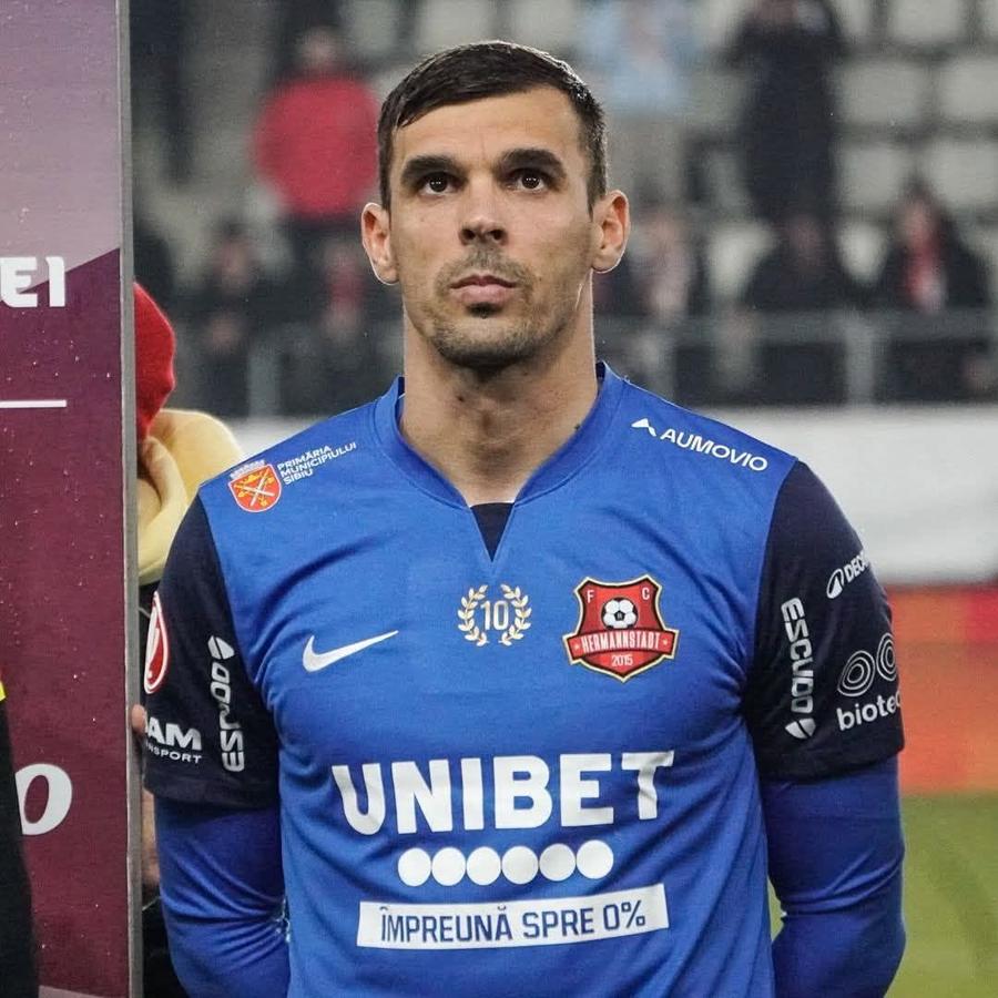 Hermannstadt a anunțat plecarea lui David Lazar // FOTO Facebook @FC Hermannstadt Hermannstadt s-a despărțit de jucătorul adus în iarnă! Anunțul oficial al sibienilor după retrogradarea în Liga 2