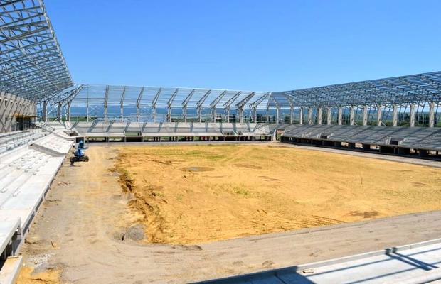 VIDEO + FOTO Cum arată lucrările la stadionul lui Sepsi: „Arena va fi inaugurată în mai 2021. Va fi o perlă!”