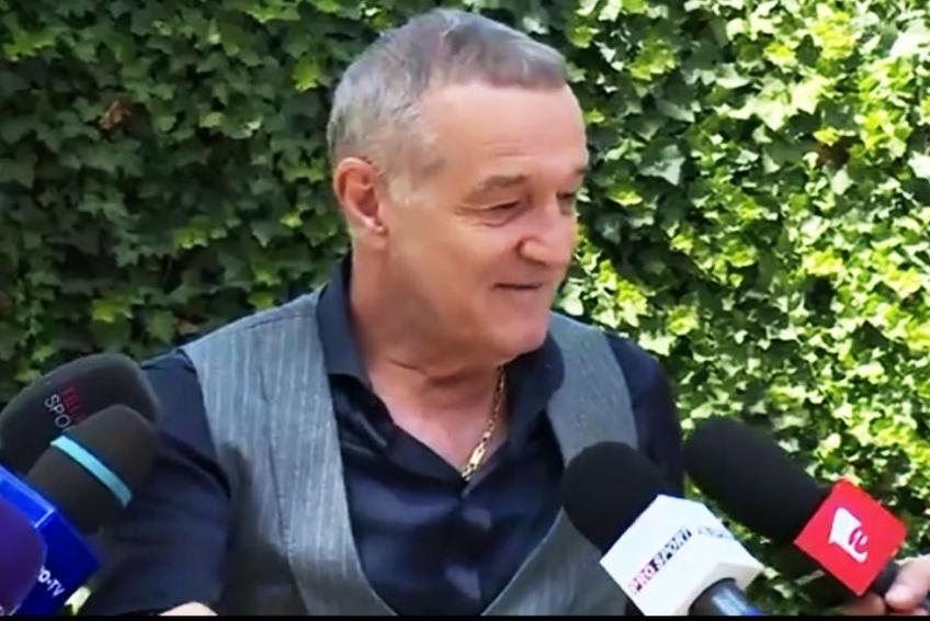 Gigi Becali s-a amuzat teribil în timpul ultimului interviu acordat