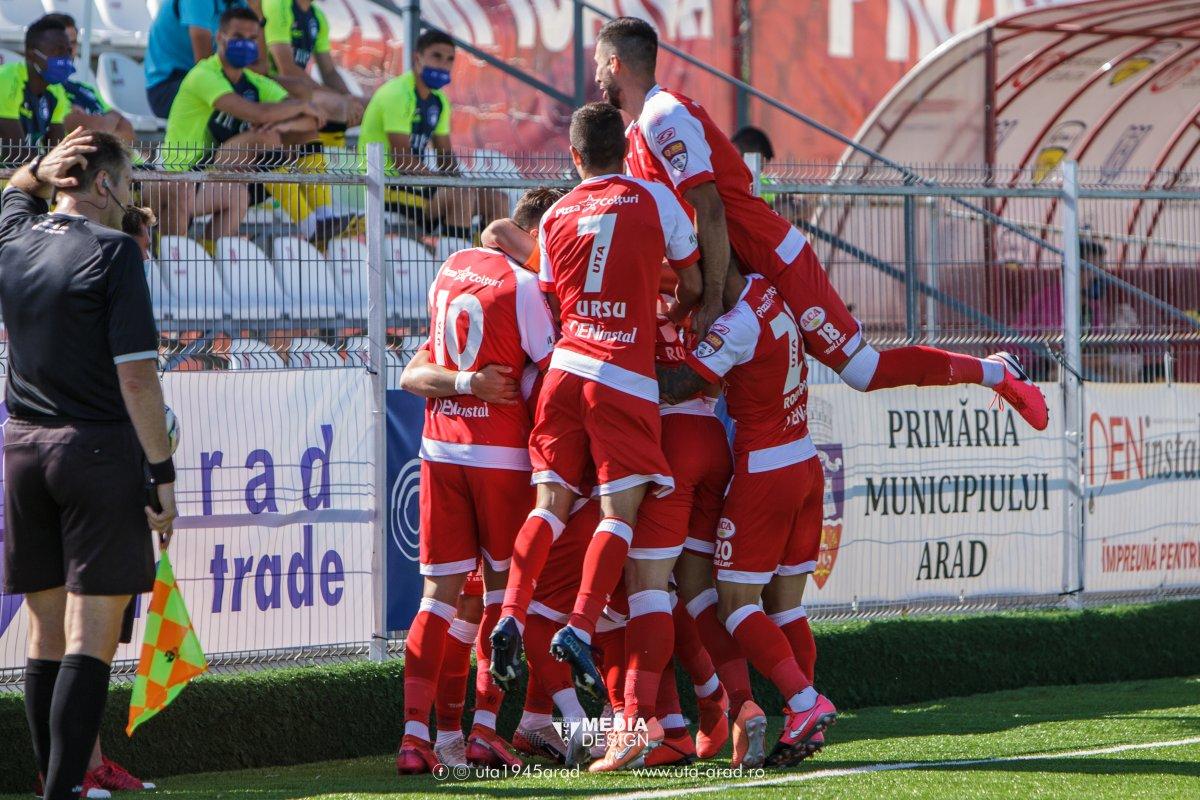 UTA - Turris 3-4. VIDEO Meci entuziasmant la Arad » Turris se impune în minutul 90 și vine la un punct de lider! Clasamentul ACUM
