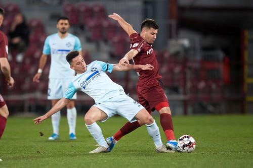 Duelul oamenilor lui Vulturar: Moruțan (stânga) versus Bordeianu într-un FCSB - CFR Cluj