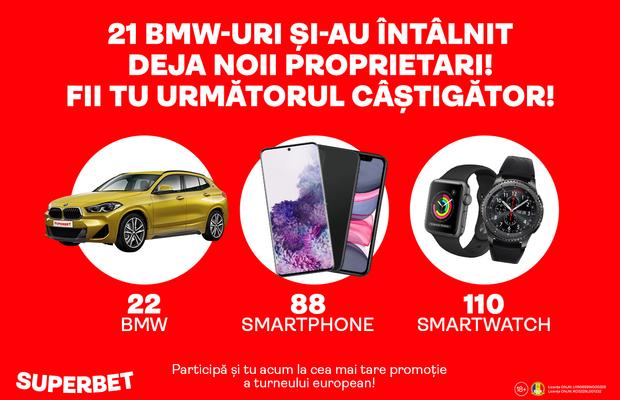 Ține-ți șansele aproape! Mai avem un BMW X5 de dat pentru marea finală!