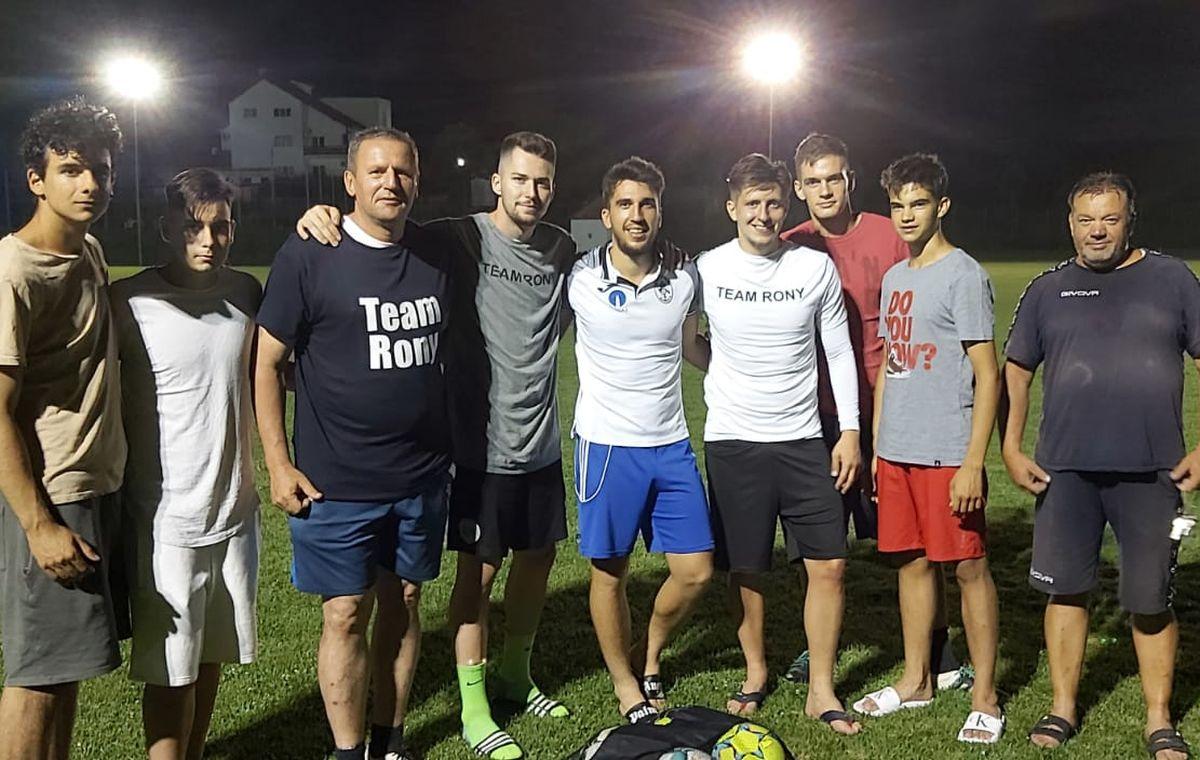 „Bine ați venit în „Team Rony!” » Ronaldo Deaconu, fotbalistul atipic din Liga 1: și-a făcut sală de forță în curte și vrea să impresioneze iar în noul sezon