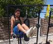 Ronaldo Deaconu nu stă prea mult departe de sala de forță și de minge nici în vacanță.