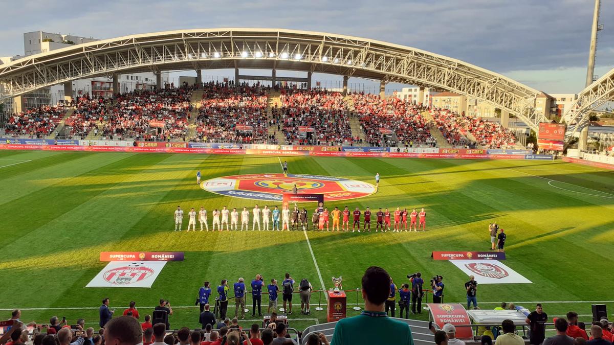 CFR Cluj - Sepsi, în Supercupa României / FOTO: FRF