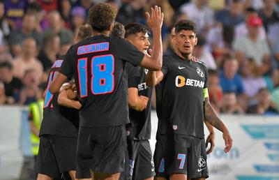 FCSB s-a chinuit cu Oțelul, nou-promovată în „B” » Vicecampiona, anihilată mai bine de o oră la Galați