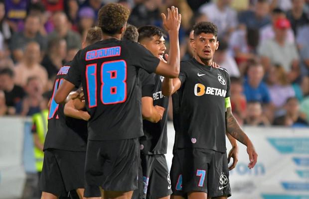 FCSB s-a chinuit cu Oțelul, nou-promovată în „B” » Vicecampiona, anihilată mai bine de o oră la Galați