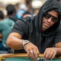 Sergio Aguero, în timpul turneului de poker de la Las Vegas // Foto: pokernews.com