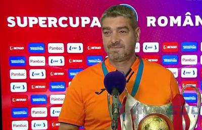 Liviu Ciobotariu, după ce Sepsi a cucerit a doua Supercupă la rând: „Spuneam că trebuia să vin aici ca să câștig un trofeu”