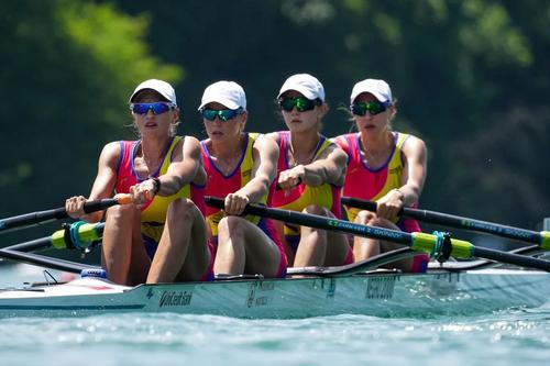 Fetele din barca de 4 rame, Amalia Bereș, Magdalena Rusu, Maria Tivodariu și Magdalena Bereș
Foto Balint Czucz Photography